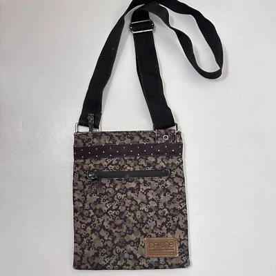 Bolsa Dakine tiracolo lona floral hippie boho viagem campus faculdade havaí - Imagem 1 de 4