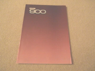 1985 1984 SAAB 900 UK BROCHURE GL GLS i GLi TURBO 16 S 3 5 DOOR 2 4 DOOR SALOON - Image 1 of 3