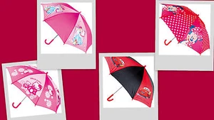 UMBRELLA Disney,Hello Kitty, Disney Cars, Minnie Mouse, Kids Children Frozen NEW - Picture 1 of 6