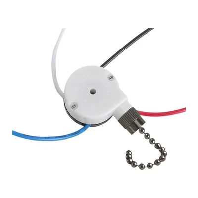 Deckenventilatorschalter, Ventilator Lichtschalter, 4 Vorinstallierte Kabel, Ze - Image 1 of 4