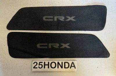 Honda Crx Si 1988 panel de puerta logotipos Ef USDM fabricante original raro Cr-x 2G Foto 1 de 4