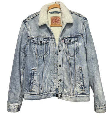 chaqueta camionero cuero levis mediana Foto 1 de 4