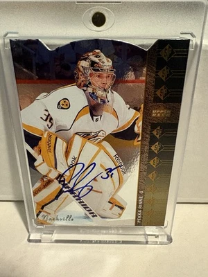 2012-13 SP Authentic Pekka Rinne Retro Die-Cut Auto - Image 1 of 2