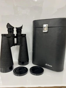 Nikon Black Wide Angle Binoculars with Case and Lens Caps New - Picture 1 of 10