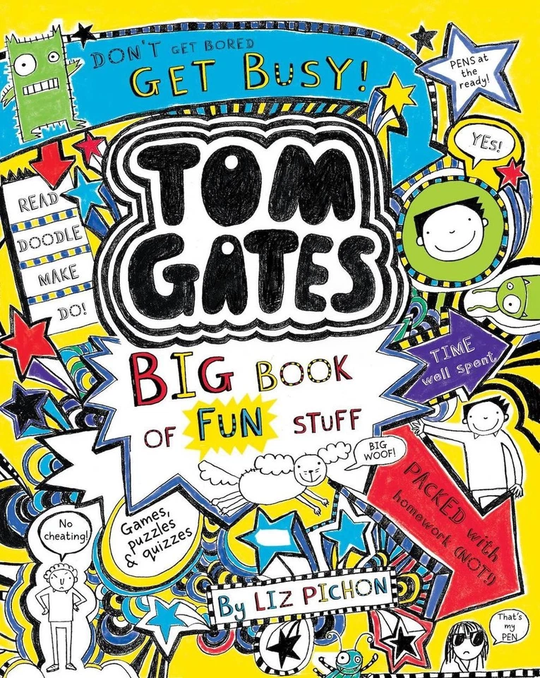 Tom Gates: Big Book of Fun Stuff by Liz Pichon (English) Paperback Book - Image 1 of 1