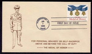 1983 Congressional Medal of Honor (2045) - Juliet GOLF Cachet FDC TC273 - Picture 1 of 1
