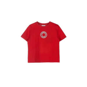 (Kids) Burberry Logo Graphic Cotton T-Shirt Bright Red - Picture 1 of 2
