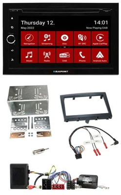 Blaupunkt Lenkrad DVD Bluetooth DAB 2DIN USB Autoradio für Porsche Boxster 911 C - Bild 1 von 4