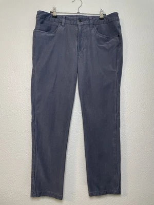Pantalones Lululemon Para Hombres 33x29 Gris Calce Ajustado ABC Cinco Bolsillos Warpstreme Chino Informal Foto 1 de 4