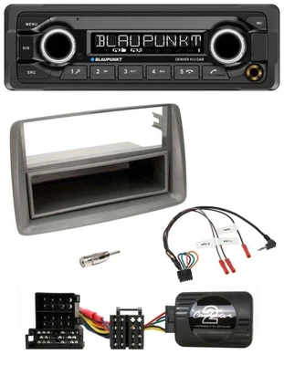 Blaupunkt Bluetooth DAB Lenkrad USB Autoradio für Alfa GT 147 Ablage silber - Bild 1 von 4