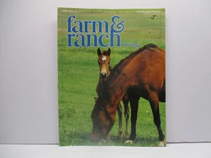 Apr. 1998 Farm & Ranch Living Magazine Horse Cow Children Cowboy Barn Home Dog - Picture 1 of 1