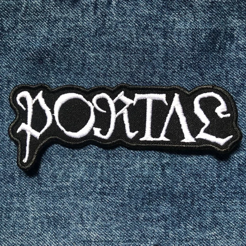 PORTAL embroidered patch Mitochondrion Impetuous Ritual Ulcerate Abyssal Vahrzaw - Image 1 of 1