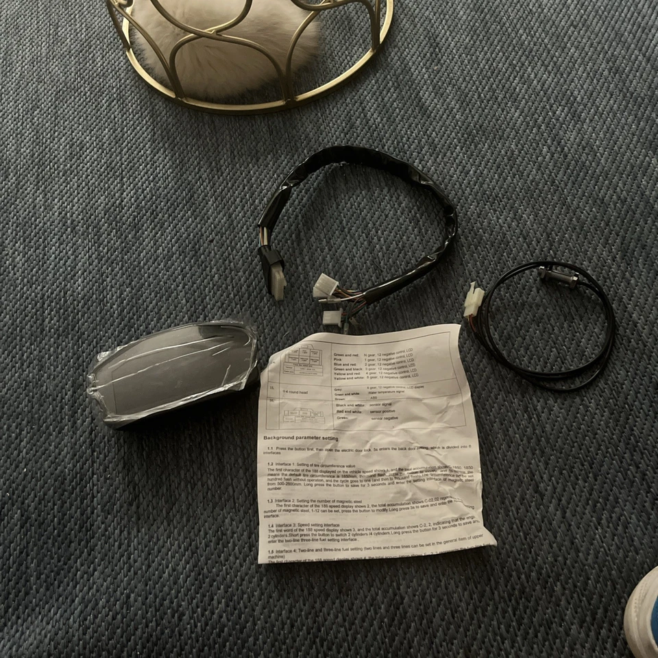 Velocímetro digital LCD para Ducati Hypermotard 796 - Multifunción Foto 1 de 4