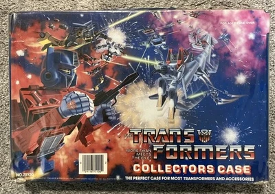 Estuche de transporte vintage Transformers Collectors 1984 Optimus Tara Toy Corp 75100 Foto 1 de 4
