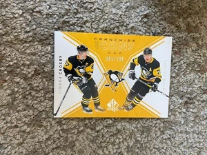 2018-19 SP Authentic Franchise Icons Penguins Sidney Crosby Evgeni Malkin /199 - Picture 1 of 2