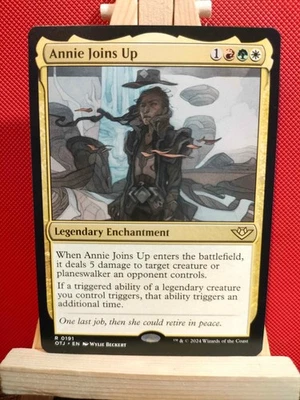 Annie Joins Up - Outlaws Of Thunder Junction - Rare - NM - MTG - Image 1 of 2
