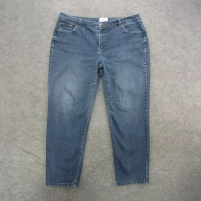 JMS Just My Size Jeans Womens 22W Classic Fit Stretch Denim Tapered Leg Pants - Image 1 of 4
