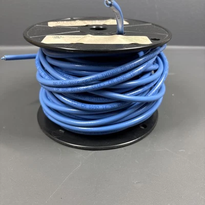Belden 9272 006 2 Cond. Shielded Cable 80ft Twinaxial Blue Hose Cable - Image 1 of 4