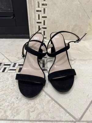 Sandalias BP Lula de tacón ancho negras talla 11 M Foto 1 de 4