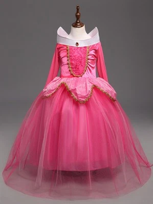 Sleeping Beauty Princess Aurora Party Dress  kids Costume Dress #2  for girls - Image 1 of 4