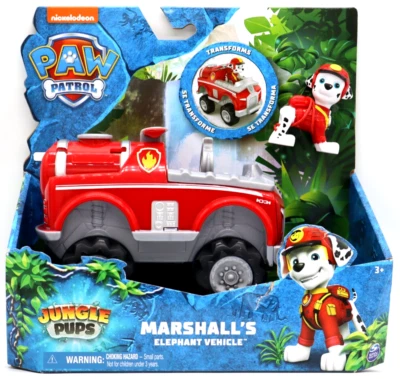 Vehículo elefante del mariscal de la Patrulla Canina Nickelodeon - Cachorros de la selva Foto 1 de 4