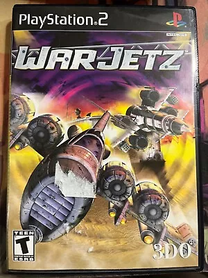 War Jetz  Sony PlayStation 2 Complete PS2 CIB WarJetz 3DO Tested Working - Image 1 of 3