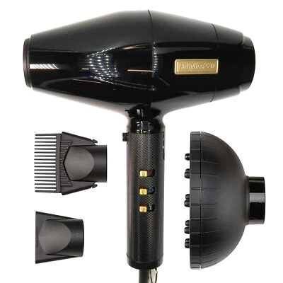 BaBylissPRO BLACKFX High-Performance Turbo Dryer - Image 1 of 4
