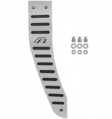 VW Golf MK5 MK6 Mk V R32 NEU Rline Fußrasten Pedal OEM Stil Gummi Rückseite-FR20 - Bild 1 von 3