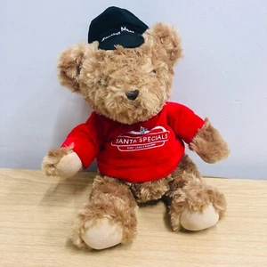 "Oso de peluche de peluche Santa Specials Station Master East Lancs Railway 10"" gorra de puente" - Imagen 1 de 10