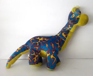 Giraffe Kellytoy 14" Inches Plush Animal Blue Yellow - Picture 1 of 3