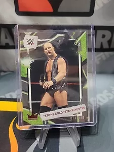 2023 WWE Chronicles Ring Royalty Rosso Parallelo/199 Pietra Fredda Steve Austin TZ - Foto 1 di 2
