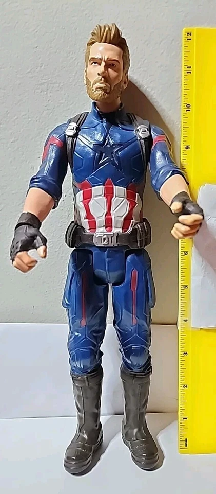 Marvel Hasbro Avengers Infinity War Titan Hero Capitán América 11,5 pulgadas de alto Foto 1 de 4