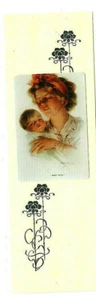 Marcador victoriano Philip Boileau arte impresión tarjeta bebé dibujo mamá madre regalo - Imagen 1 de 3