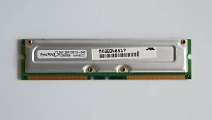 SyncMAX SM128R168TG-845 128MB/8 RDRAM non-ECC RIMM Memory Module PC800 201-12-07 - Picture 1 of 4