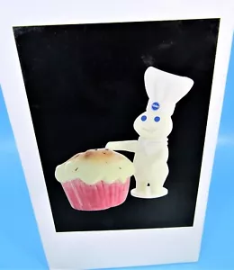 FS NIB PILLSBURY DOUGHBOY & PINK CUPCAKE SALT & PEPPER SHAKERS by Simson 2004 - Picture 1 of 5