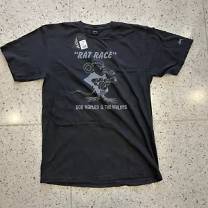 Stüssy X Bob Marley “Rat Race” Medium Vintage Black - Picture 1 of 5