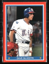 Dave Silvestri 1989 Pacific Cards and Comics Team USA #5 Baseball Card