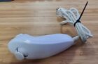 Nintendo Wii Nunchuck Controller White  Official Genuine Wii U   Tested 