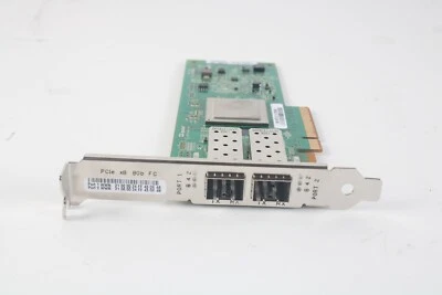 IBM 42D0516 QLogic QLE2562 PCIe 2.0 x8 Dual Port SFP+ 8Gb FC HBA Network Adapter - Image 1 of 4