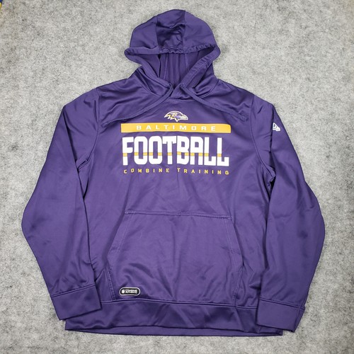 VETEMENTS Felpa con cappuccio Baltimore Ravens uomo XLarge Team Apparel viola pullover NFL