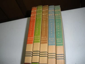 The How and Why Library for Children 5 Volumes C.1939 - Imagen 1 de 10