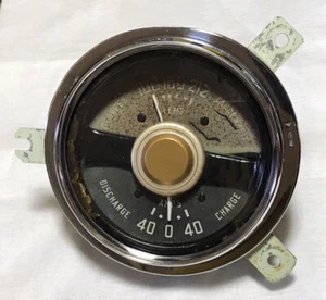 1949 PLYMOUTH DELUXE/SPECIAL DELUXE TEMP/AMPS GAUGES - Picture 1 of 5