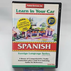 Spanish Level One [Learn in Your Car] [Spanish Edition]  #210865 Disc 1-3 +bonus