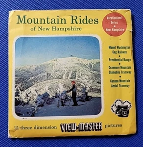 HTF Mountain Rides of New Hampshire Vacationland Series view-master Reels Packet - Picture 1 of 4