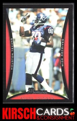 Andre Johnson 2008 Bowman #62 Houston Texans - Image 1 of 2