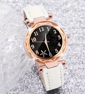 Armbanduhr Damen Frauen Mädchen Rosegold - Bild 1 von 5