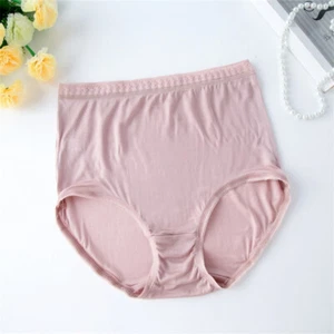 Large Ladies Knitted Silkworm Silk Briefs Knickers Panties Underpants Underdress - Picture 1 of 18
