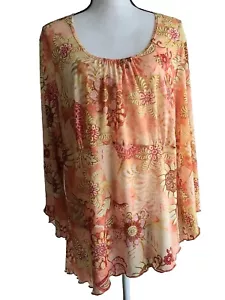 Cato Womens 22/24W  Multicolores Floral Plus Size 22/24W C1 - Picture 1 of 9