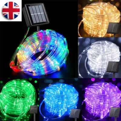 300 LEDS Solar LED String Fairy Lights for Garden Patio Yard & Party Decor UK - Image 1 of 4