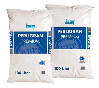 Knauf Perligran Premium Perlite 2-6mm Substratverbesserer Bodenverbesserer - Bild 1 von 2